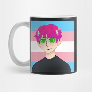 Saiki Trans Pride Mug